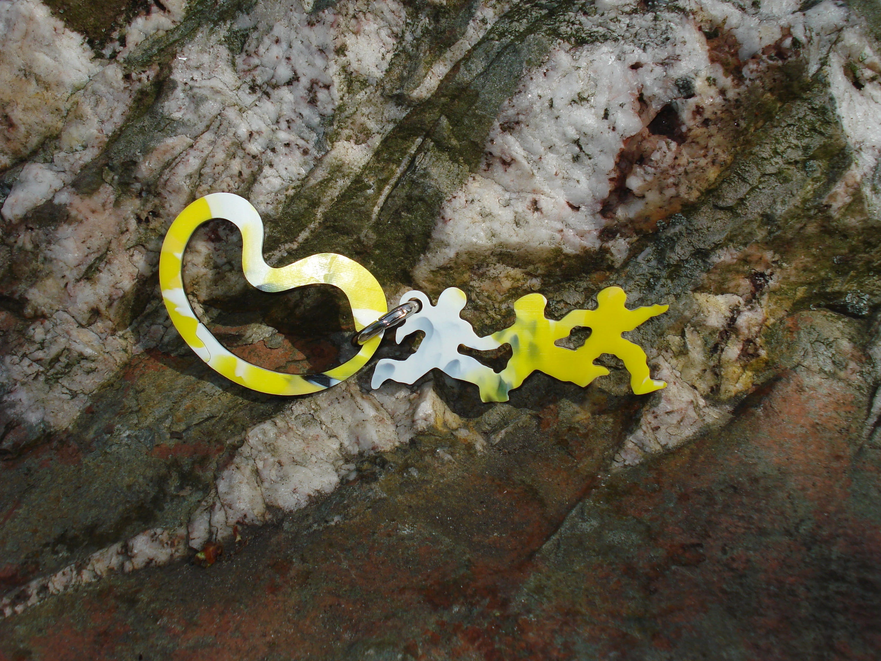 "Yellow dudes" keychain
